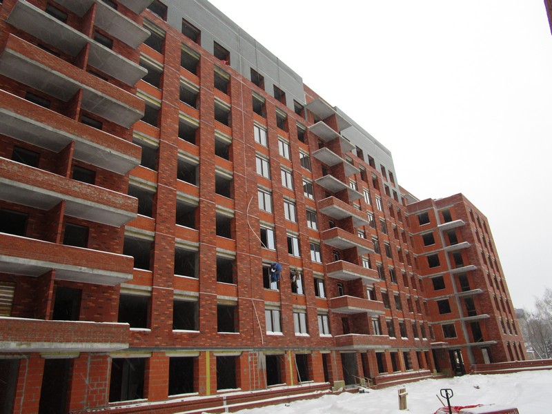 Информация о ходе строительства дома №2 квартала В Сердце